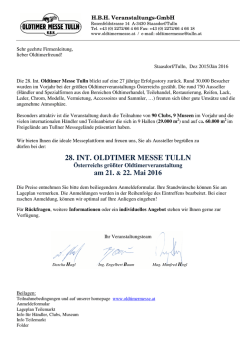 Einladung Teilemarkt 2016