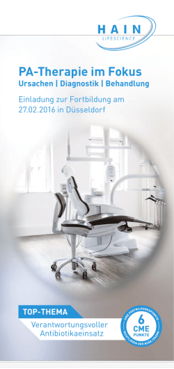 Informationen - Hain Lifescience