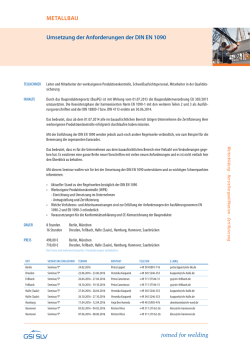 Umsetzung EN 1090 2016 Seite 01 - SLV Berlin