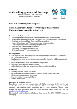 Kassenverwalter/in