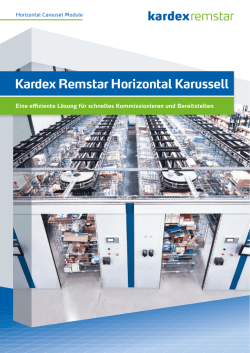 Kardex Remstar Horizontal Karussell