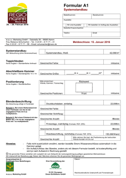 A1 Systemstandbau