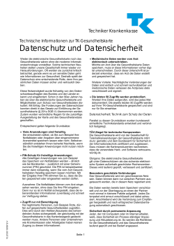 TK-Beratungsblatt Datenschutz (PDF, 18 KB, nicht barrierefrei)