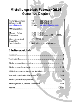 Feb - Diegten