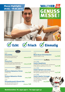 Echt Frisch Einmalig Echt Frisch Einmalig