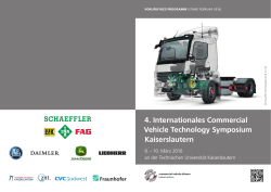 4. internationales commercial Vehicle technology symposium