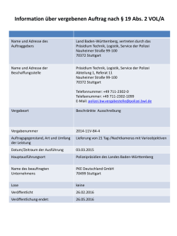 Tag- und Nachtkameras mit Varioobjektiven
