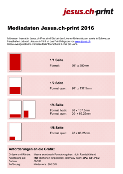 Mediadaten Jesus.ch