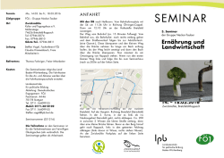 SEMINAR - FÖJ in Baden