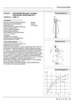 Technisches Datenblatt PDF Datei - 229.12 KB