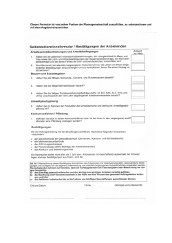 Dieses Formular ist von jedem Partner der