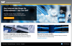 Das Internet der Dinge für Unternehmen – nur von SAP