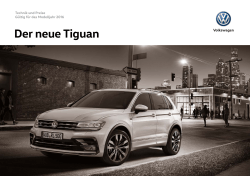 Der neue Tiguan - Volkswagen AG