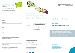 KoNFErENZ - Deutsches Aktieninstitut