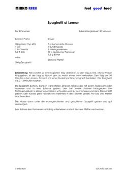 Rezepte von Mirko Reeh