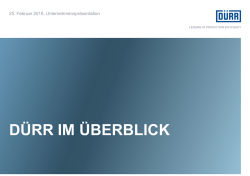 D&uuml;rr im &Uuml;berblick