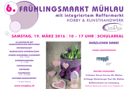 Flyer 2016 - Frühlingsmarkt