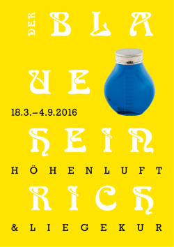 Flyer  - Raetisches Museum
