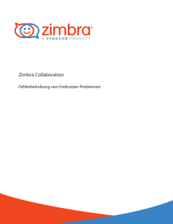 Zimbra Collaboration