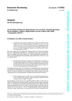Drucksache 18/7663 - DIP des Bundestages