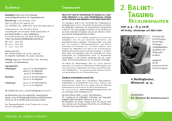 Dresden 2009 - Die Deutsche Balint