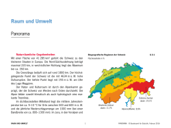 Raum und Umwelt - Bundesamt f&uuml;r Statistik