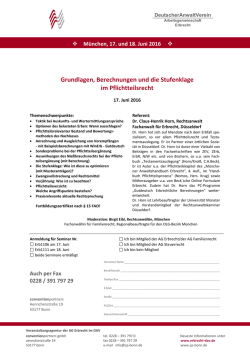 Grundlagen, Berechnungen und die