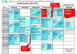 Semesterplan Bachelor - Hochschule Bonn-Rhein-Sieg
