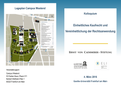 Einheitliches Kaufrecht und Vereinheitlichung der Rechtsanwendung