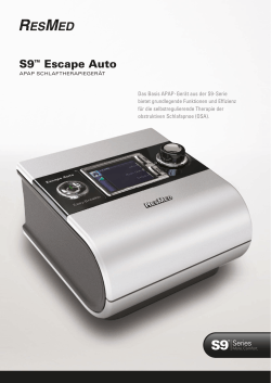 S9™ Escape Auto - Sanitätshaus Burbach + Goetz