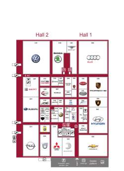 Hall 2 Hall 1 - Salon International de l`Auto