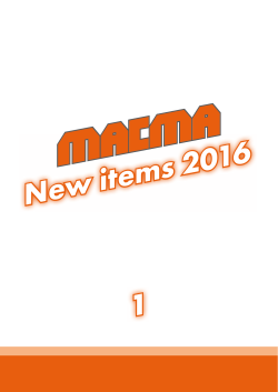 New items 2016 1