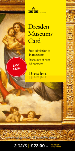 Dresden Museums Card