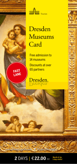 Dresden Museums Card