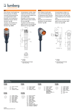 RKT Aktor-/Sensor-Anschlussleitung, M12