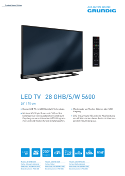 LED TV 28 GHB/S/W 5600
