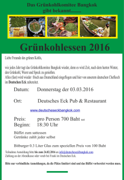 Griiinkohlesse?201b - Deutsches Eck Bangkok
