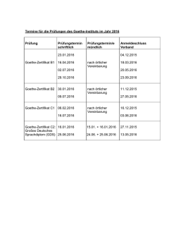 Goethe Pruefungstermine_2016 ohne Sondertermine