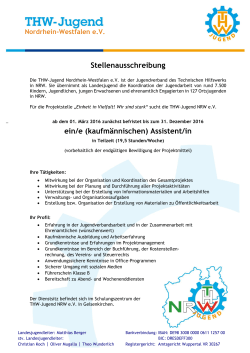 Assistent/in - THW