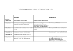 in L&uuml;beck - Ev. Frauenwerk L&uuml;beck