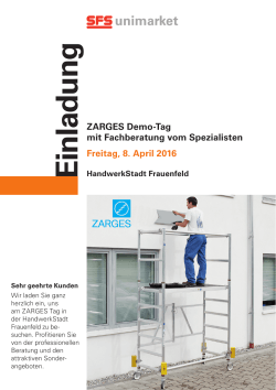 ZARGES Demo-Tag