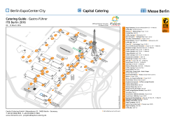 Catering Guide · Gastro-Führer ITB Berlin 2016