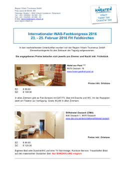 Internationaler INAS-Fachkongress 2016 23.
