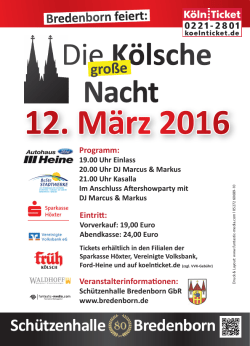 12. März 2016 - in Bredenborn