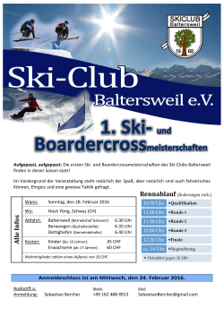 Flyer Ski- und Boardercross 15-16 - Ski
