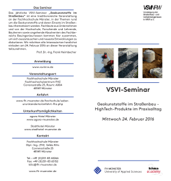 Flyer VSVI-Seminar 2016