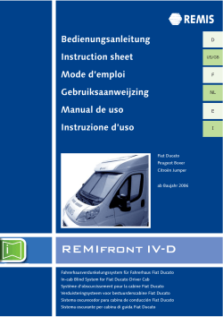 REMIfront IV-D - Camping Family