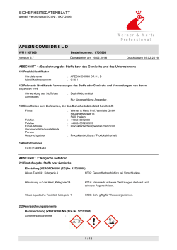 apesin combi dr 5 ld - Werner & Mertz GmbH
