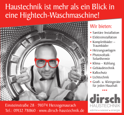 Hightech-Waschmaschine