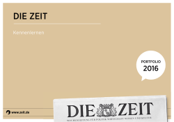 Kennenlernen Privatkunden 2016